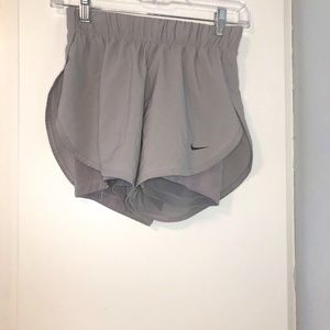 Gray Nike shorts